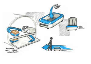 It’s time to brainstorm and find new aircrafts concepts automated cart