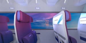 RATIOS, the future of Airplane cabins - window
